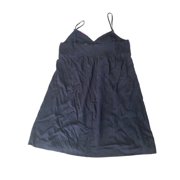 Love Stitch Women’s Embroidered Mini dress Spaghetti Straps Multicolored LARGE - Picture 2 of 5